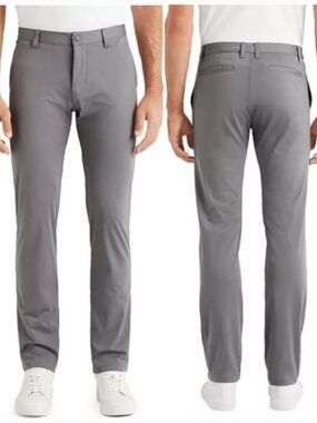 RHONE Commuter Pants Straight Flex Knit Smoked Pearl Gray 100161 Men's 35